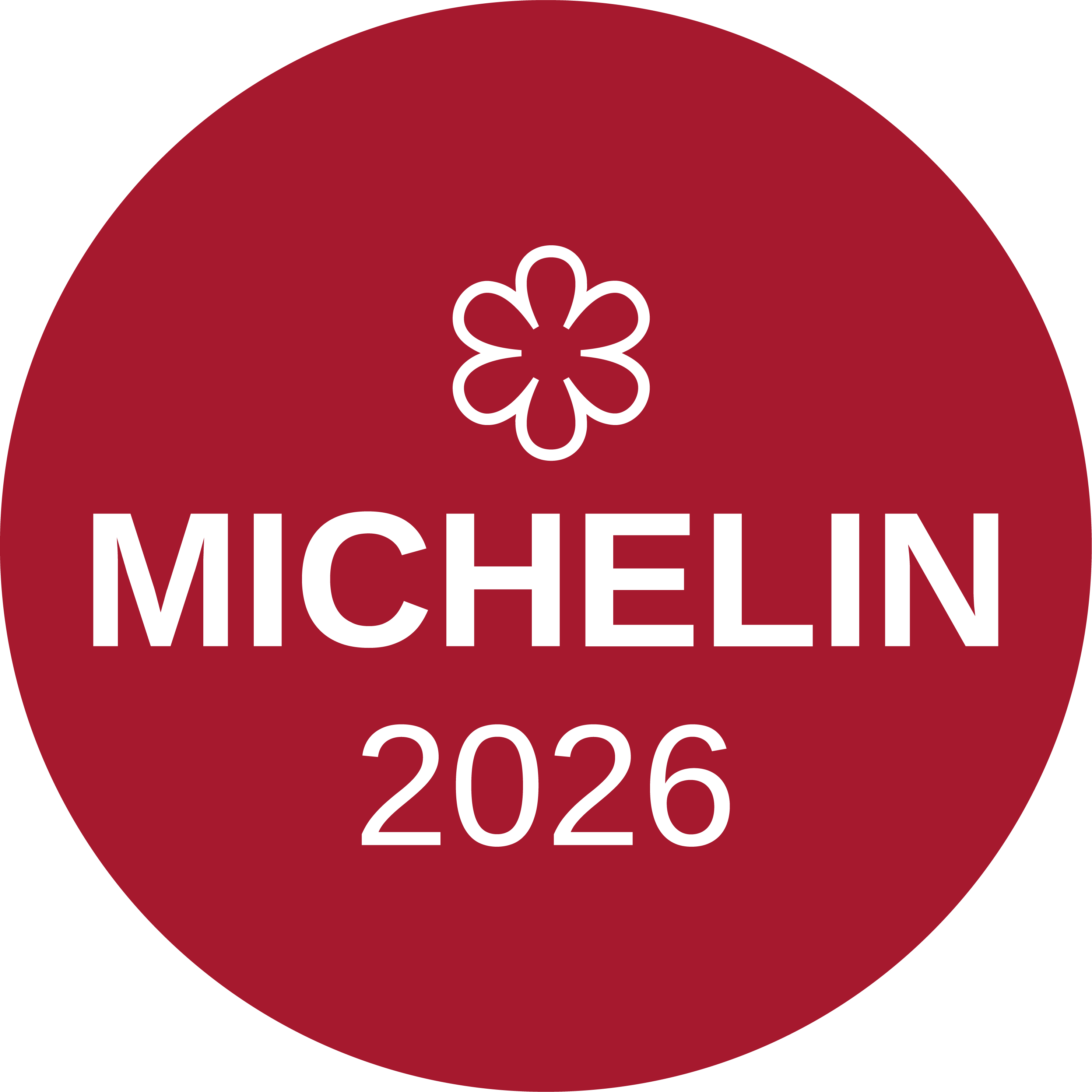1 Stella MICHELIN_2026_Rotondo_Rosso